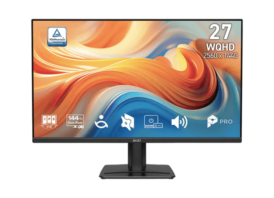 Msi Monitor Pro MP275Q E14. 27″ Ips Flat. 2560X1440 . 144Hz. Negro