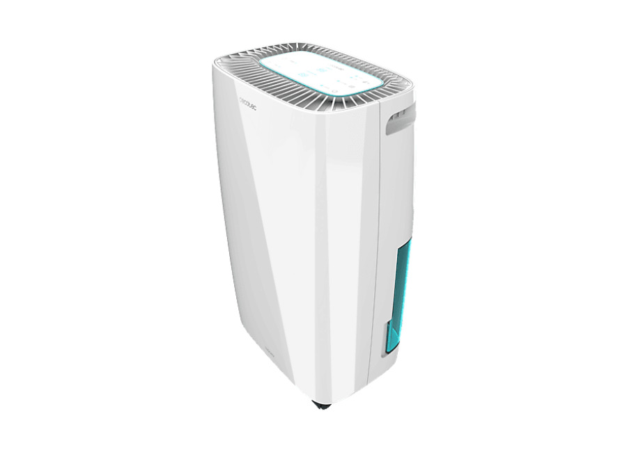 Cecotec Deshumidificador – Cecotec BigDry 4000 Expert Connected, 2.5l, 40 m², Pantalla LED, Control táctil, Temporizador 24h, 2 velocidades, Wi-Fi, Bl