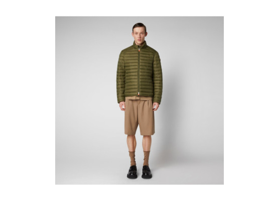 Save The Duck para hombre. D32430M-GIGA01 Chaqueta Alexander verde (3XL), Casual, Nylon