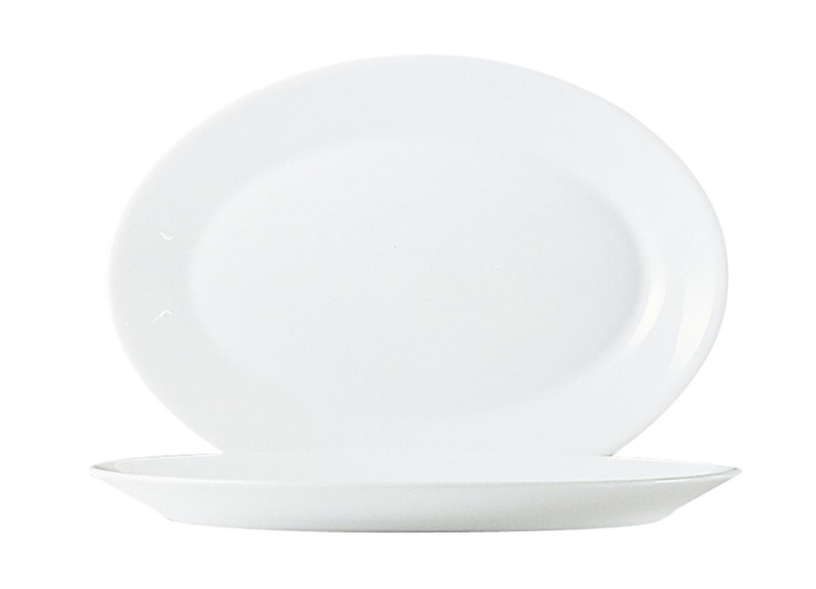 Arcoroc Juego 6 fuentes 29cm zenix blanco Restaurant Arcoroc