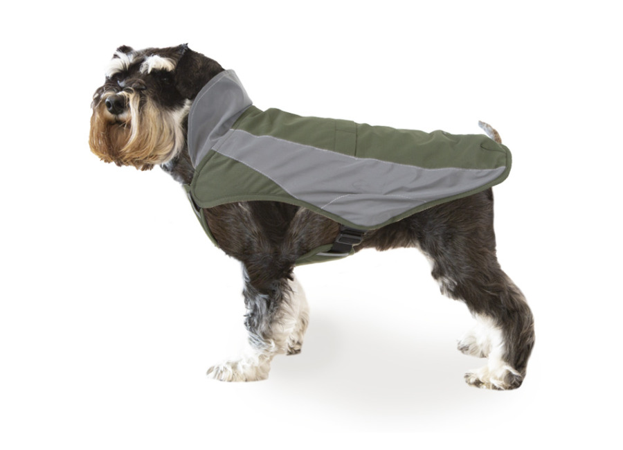 Outech Dakar Impermeable verde para perro
