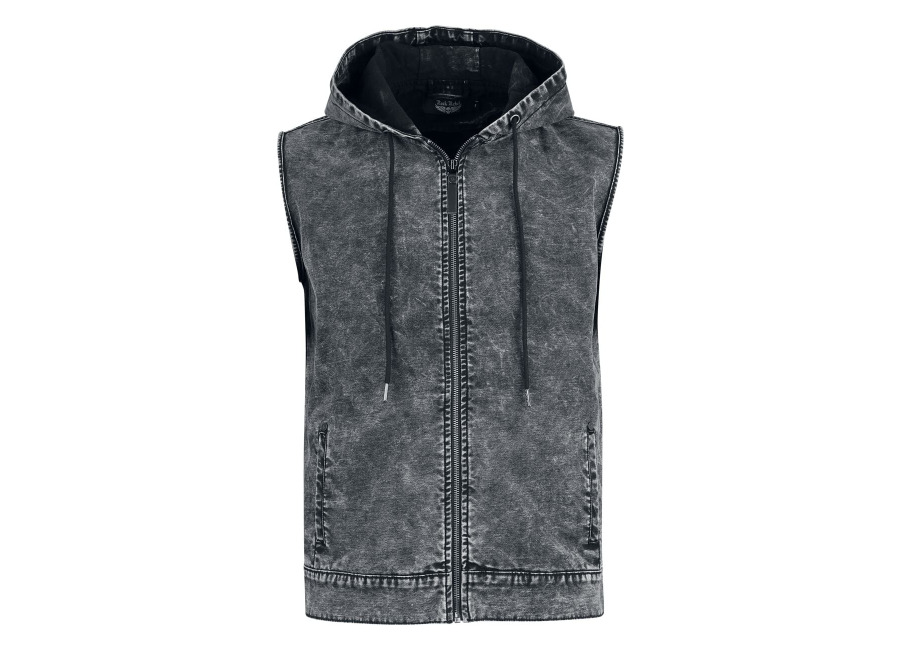 Chaleco de Rock Rebel by EMP – Original Sinners Weste – S XXL – para Hombre – Gri