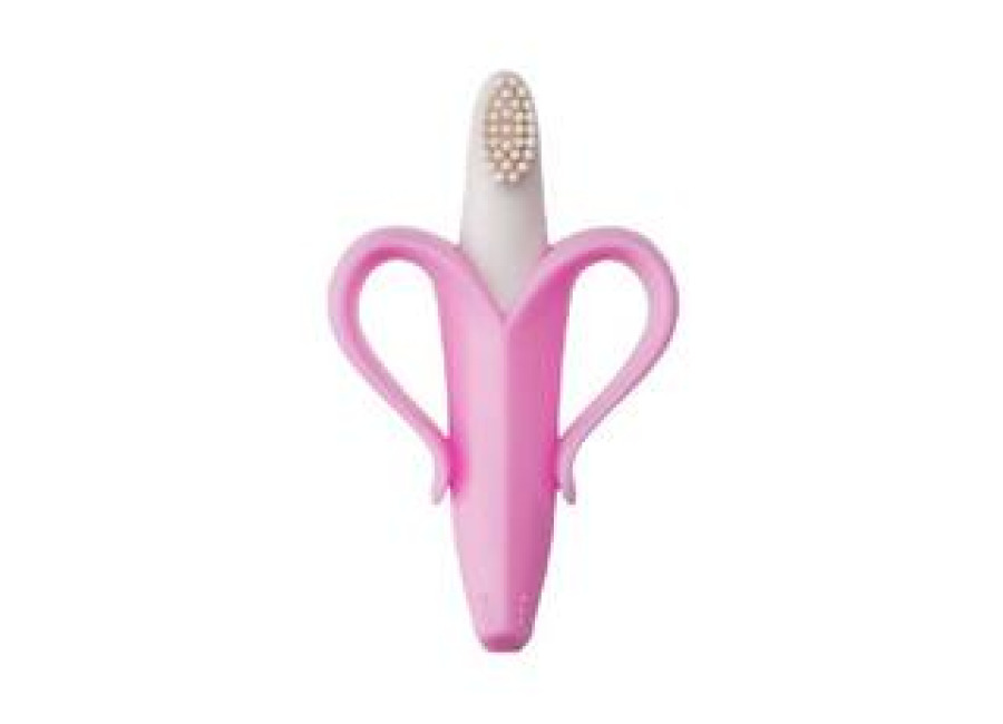 Toys «R» US Cepillo de dientes infantil y mordedor rosa
