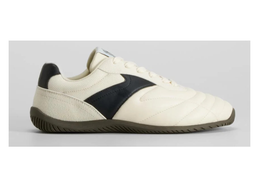 Nyc Zapatilla puntera acolchada blanca NYC – Talla: 40