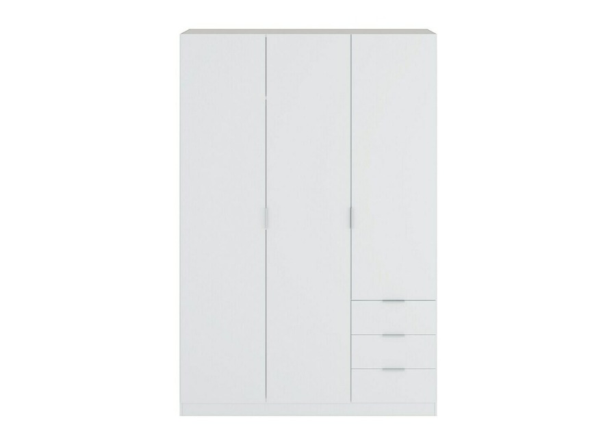 Zapatillas Armario para ropa Basic (L x An x Al: 52 x 121 x 180 cm, Blanco)