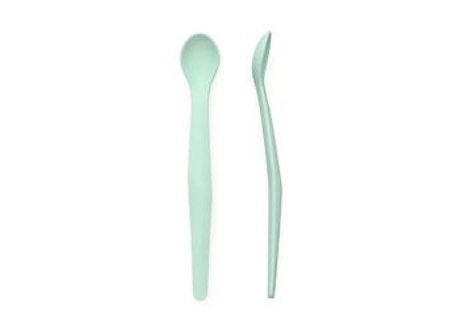 Toys «R» US 2 cucharas de silicona Everyday Baby menta