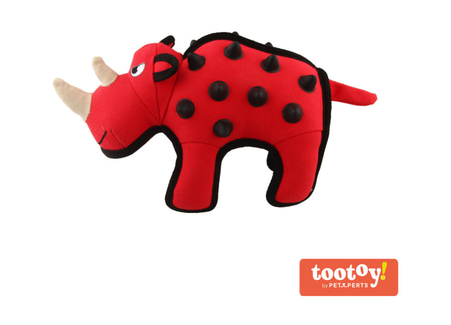 Tootoy! Tootoy! Comfort Resistant Dino Toy peluche para perro