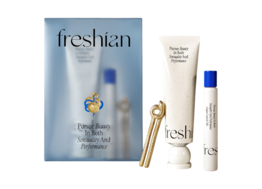 Freshian Hand Cream & Cuticle Oil Gift Set (Lucky Blue Edition) – 50ml + 11m