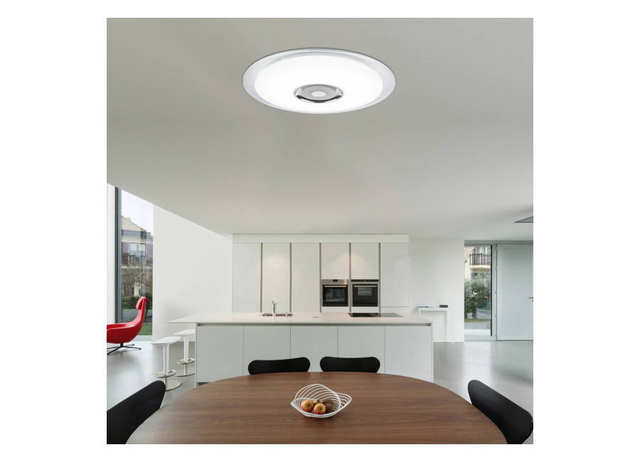 Globo Lámpara LED de techo Tune RGB con altavoz Ø 60