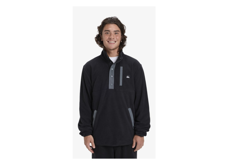 Quiksilver – No Destination Hs – Polar estampado Negro hombre