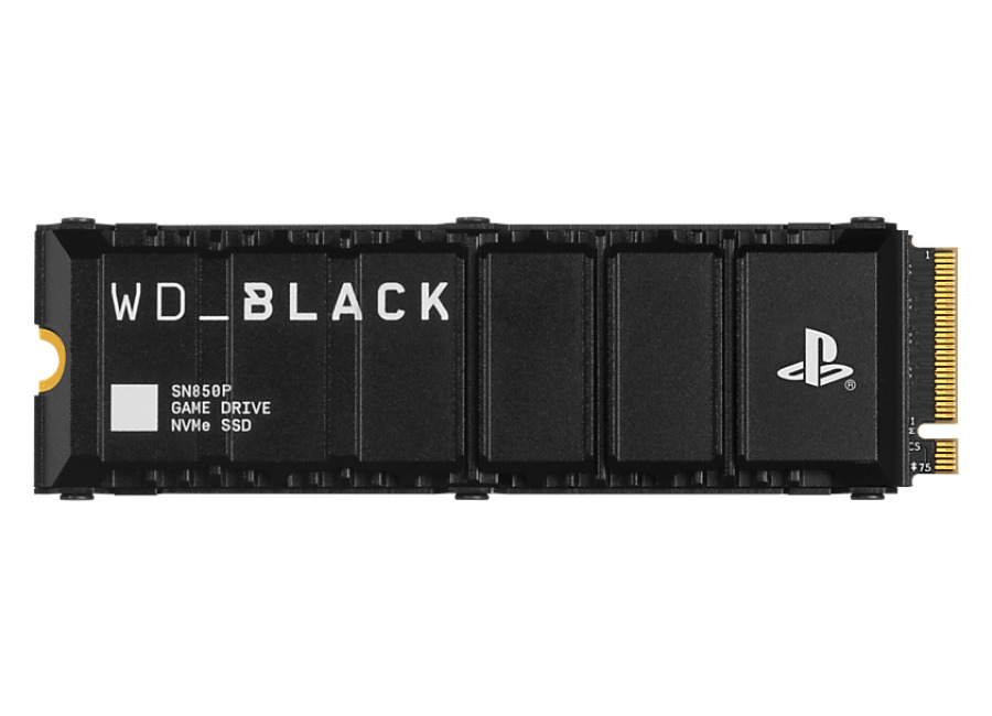 Western DIGITAL Disco duro SSD interno 2TB – WD Black SN850P NVMe SSD, Almacenamiento para consolas PS5™, Hasta 7300MB/s, Negro