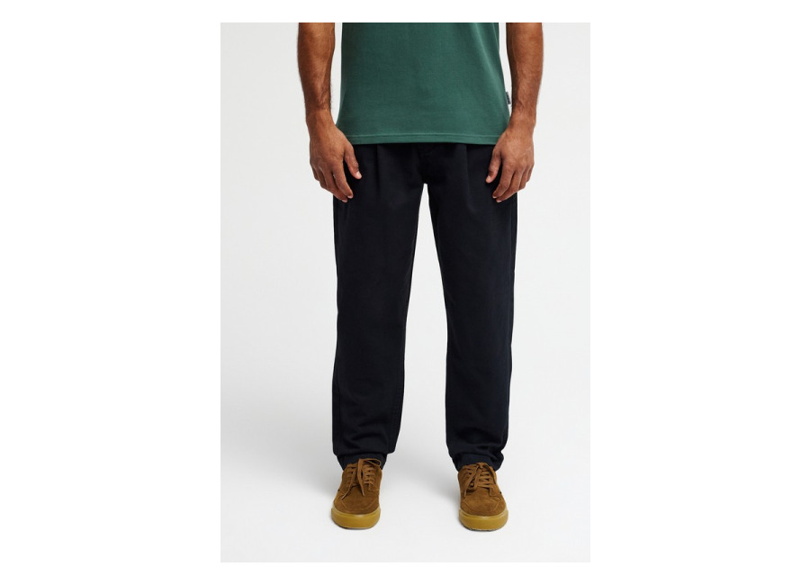 Quiksilver – Diamond Pleated – Pantalón con pinzas Negro Hombre