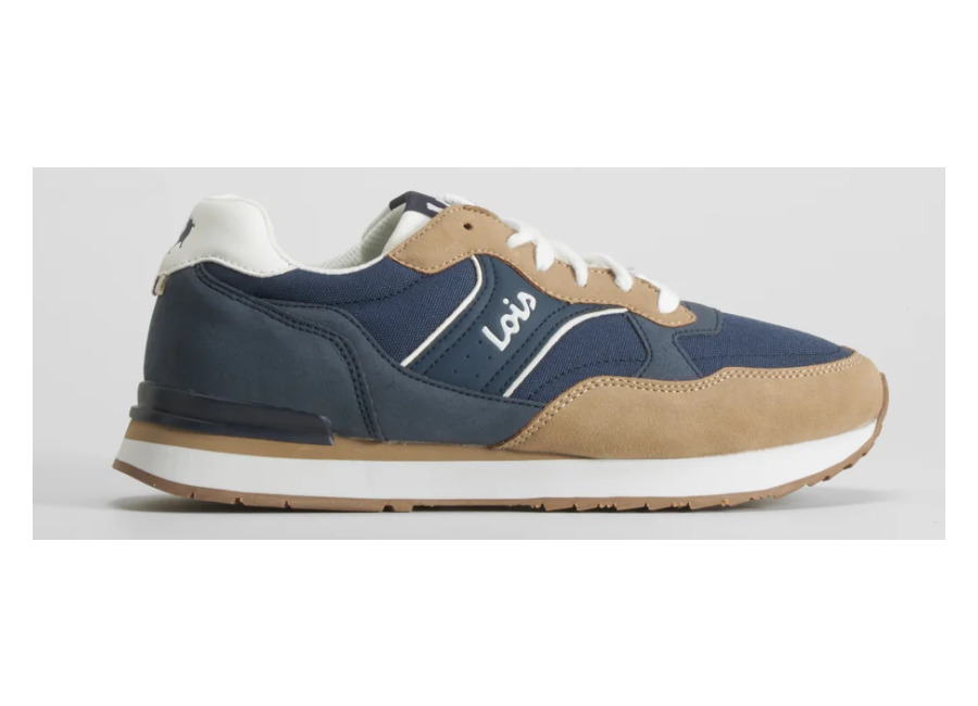 Lois Deportiva jogger azul y marrón LOIS – Talla: 40