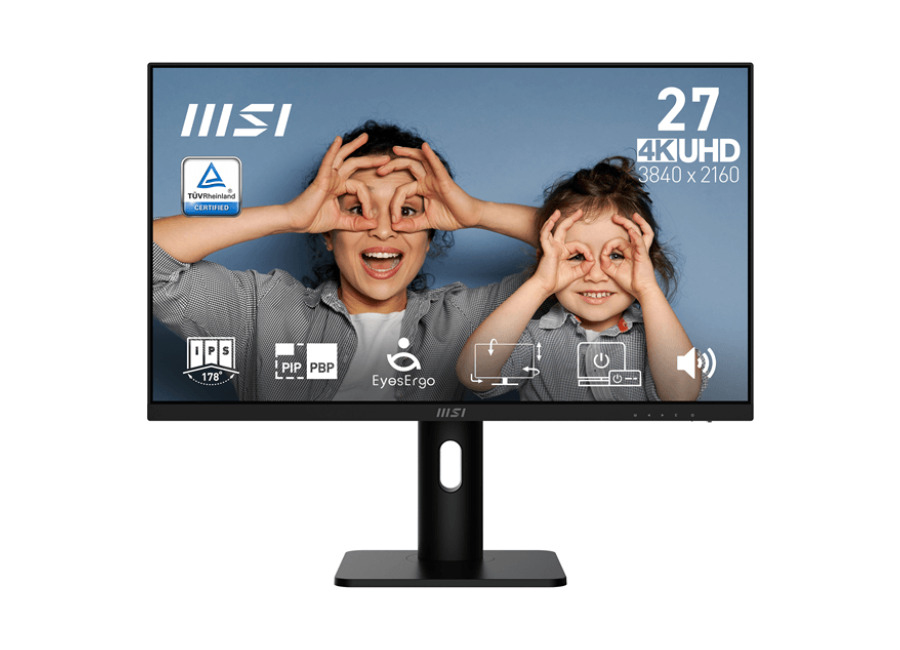 Msi MONITOR MSI PRO MP273UP E6 27″ IPS 3840 x 2160 HDMI Altavoce