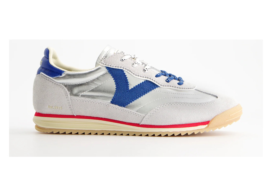 Victoria Zapatillas retro en ante metalizadas – Victoria Saturno, 41