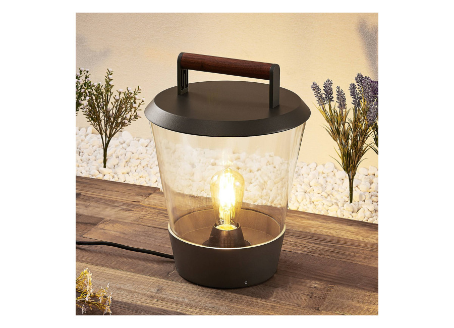 Lucande Larkyn lámpara de mesa decoración exterior
