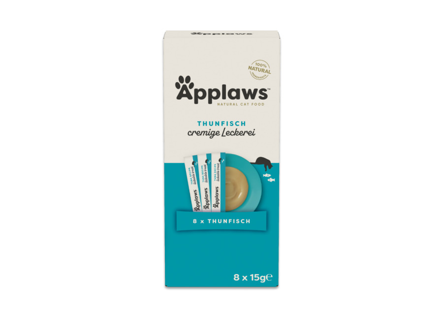 Applaws Snack Cremoso 32 x 15 g – Pack ahorro – Atún
