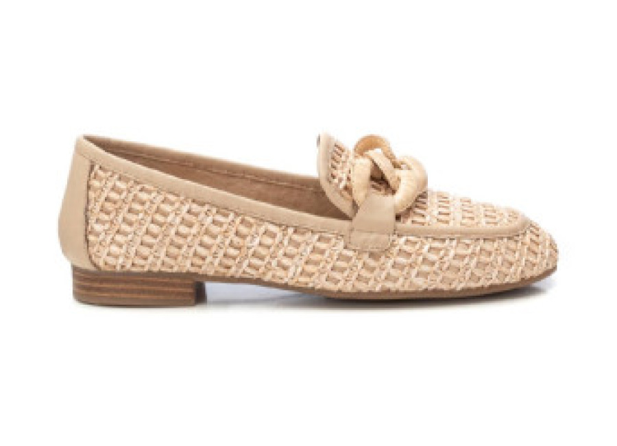 Zapatillas Carmela para mujer. 16231601-BEIGE Mocasines 162316 beige (37), Plano, Ninguno, Casua