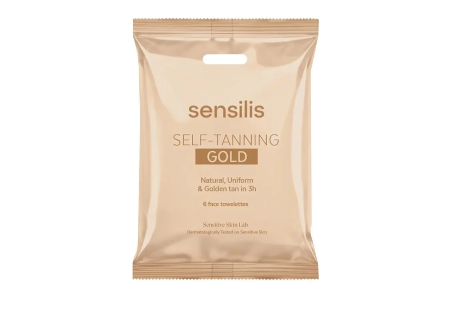 Sensilis Self Tanning Toallitas Autobronceadoras Gold 6 ud