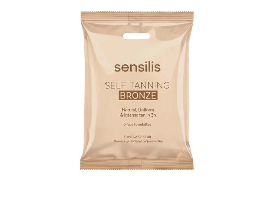 Sensilis Self Tanning Toallitas Autobronceadoras Bronze 6 ud