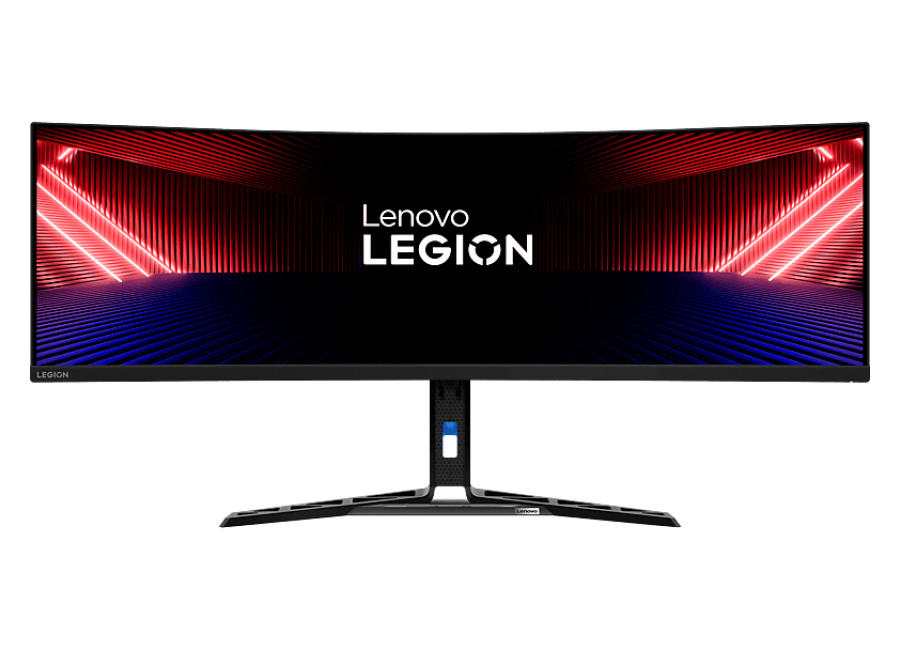 Lenovo Monitor gaming – Lenovo Legion R45w-30, 44.5″, UWQHD, 1 ms, 165 Hz, USB, HDMI, Negro, curvo