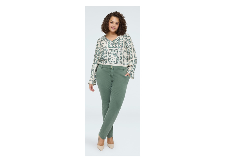 Fiorella Rubino Pantalones Chino de algodón