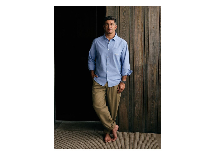 Quiksilver – Diamond Pleated – Pantalón con pinzas Beige Hombre