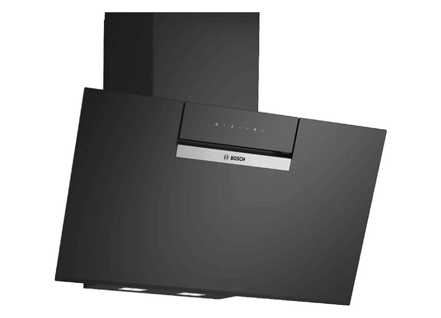 Bosch Campana decorativa – Bosch DWK87FN60, 3 velocidades, 431 m³/h, Ultrasilenciosa, inteligente, 79 cm, Negro