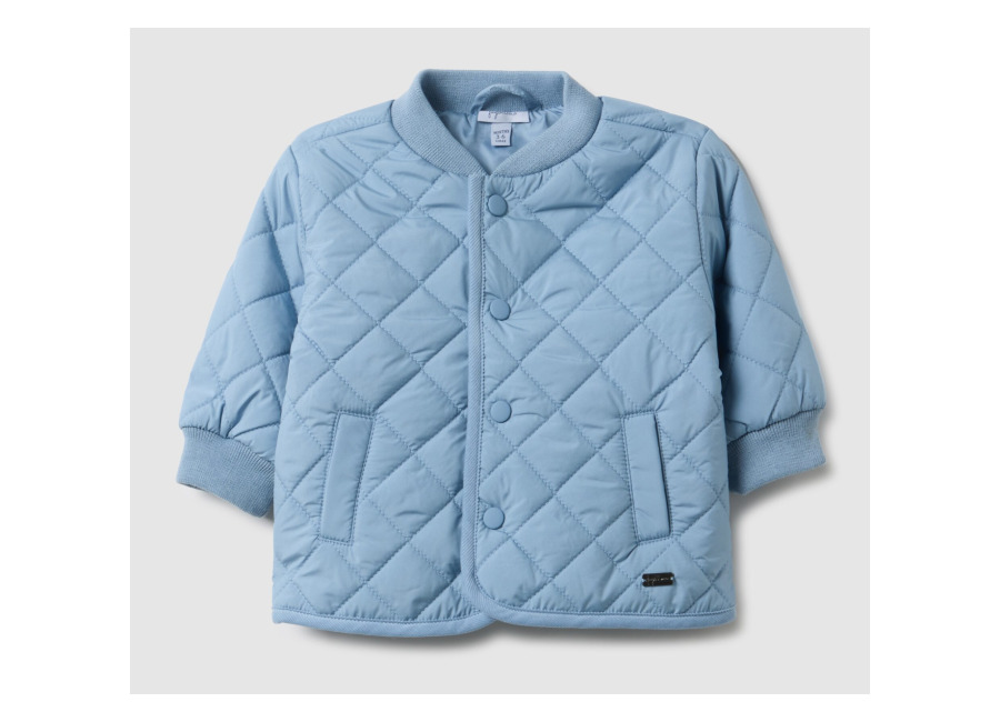 Fagottino Chaqueta Azul Acolchada Para Bebé Regular Fit, Bebé Niño, Azul Azur, Talla: 3-6