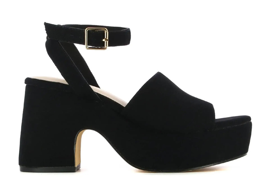Camila’s Sandalias negras de tacón mujer MIRANDA Camila’