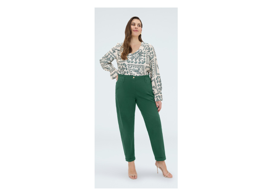 Fiorella Rubino Pantalones Balloon de algodón