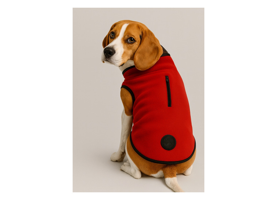 Nayeco Abrigo Fleece Jacket Rojo para perro