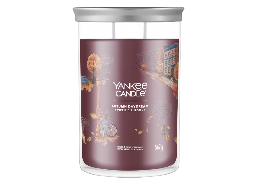 Yankee candle Vela aromática Sueño de Otoño, 2 mechas Yankee Candle Singnature 567 g