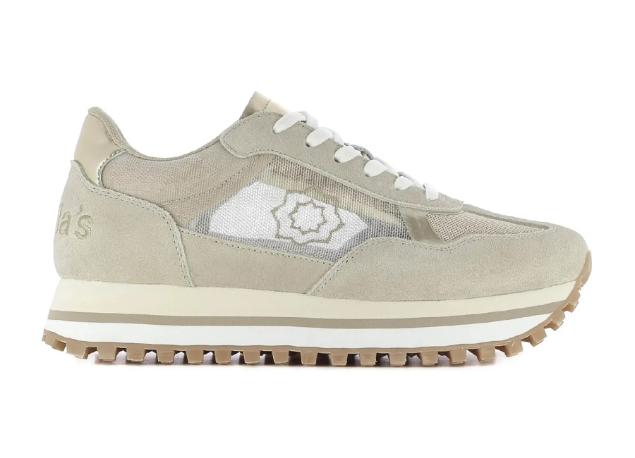 Camila’s Zapatillas mujer LUMO Beige Camila’