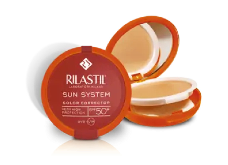 Rilastil SUN SYSTEM 50+ Compacto Dore 10gr