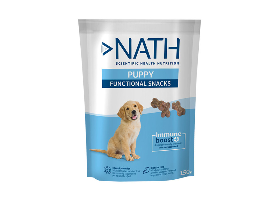 Nath 6 bolsitas x 150 g Nath Bocaditos Puppy Functional para perros ¡Pack ahorro!