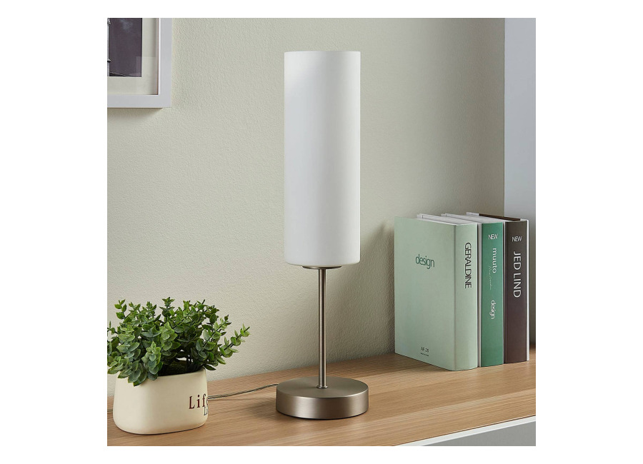 Lindby Lámpara de mesa Lindby Felice, cilindro