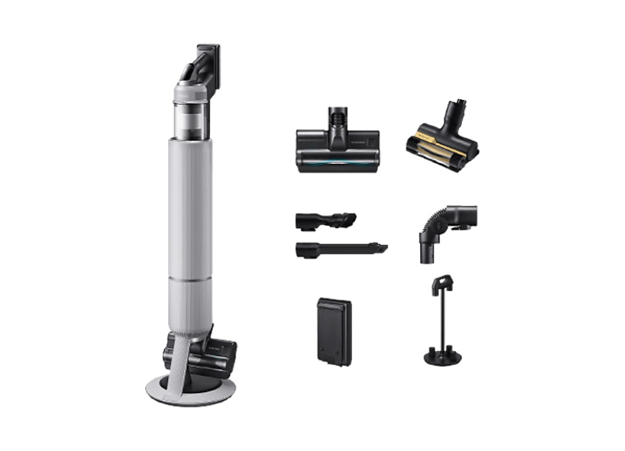 Samsung Aspirador escoba – Samsung VS80F28DLP/WA, 770 WA, 60 min, Filtro HEPA, Gri