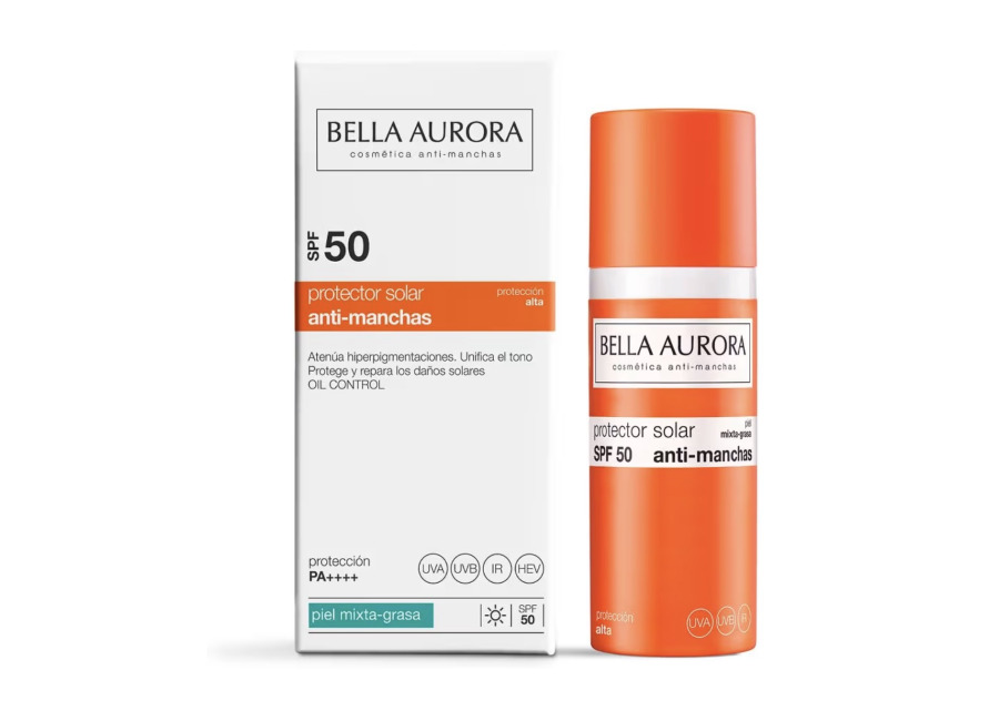 Bella Aurora Protector Solar Facial Antimanchas SPF 50+
