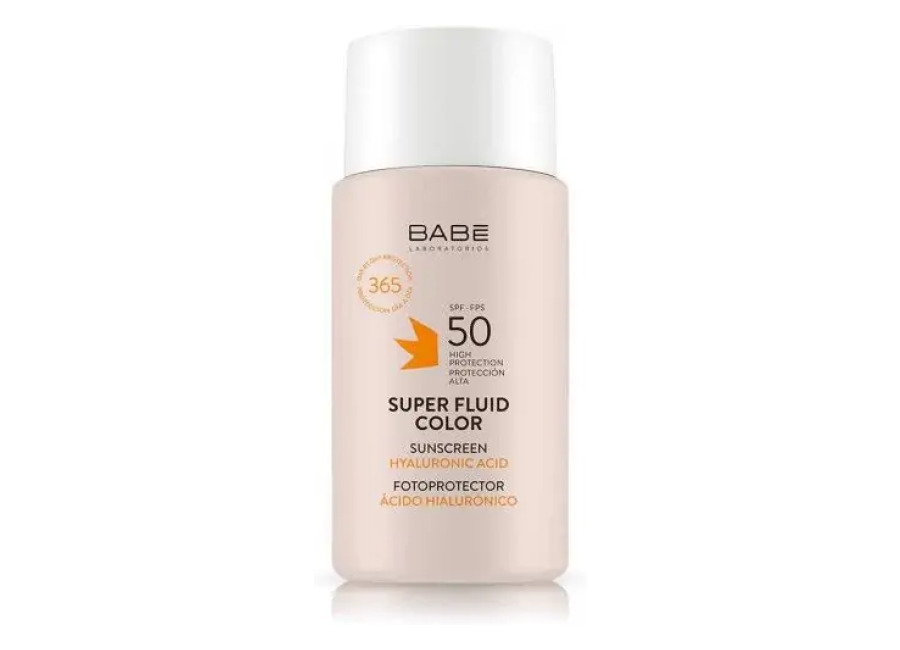 Babe BABÉ Super Fluid Fotoprotector SPF50 con Color 50 m