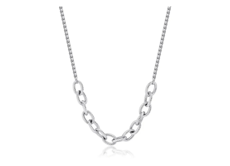 S’agapõ Modern Chunky Steel Collar SHK61