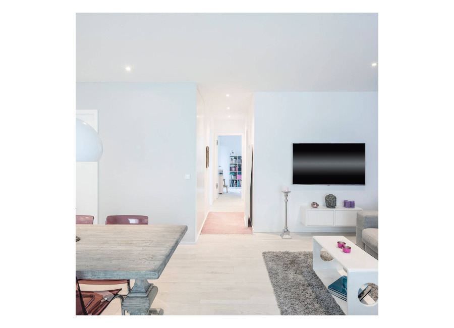 Brumberg foco IP65 redondo atenuable blanco