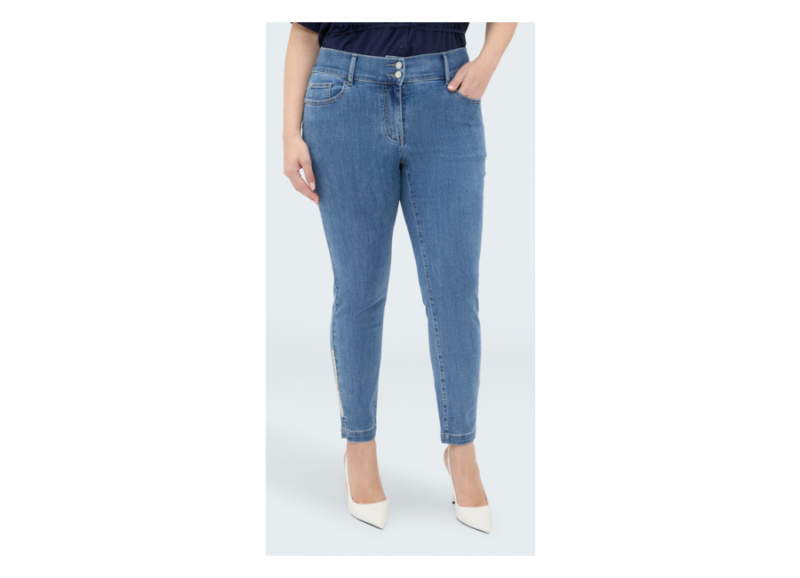 Fiorella Rubino Jeans Skinny con aplicación luminosa