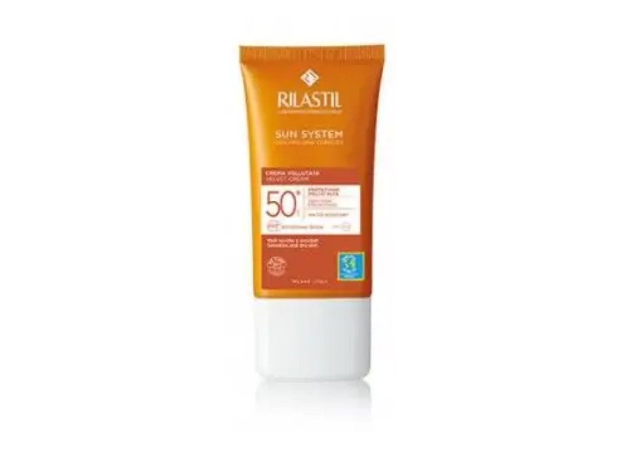 Rilastil SUN SYSTEM 50+ Crema Velvet 50m