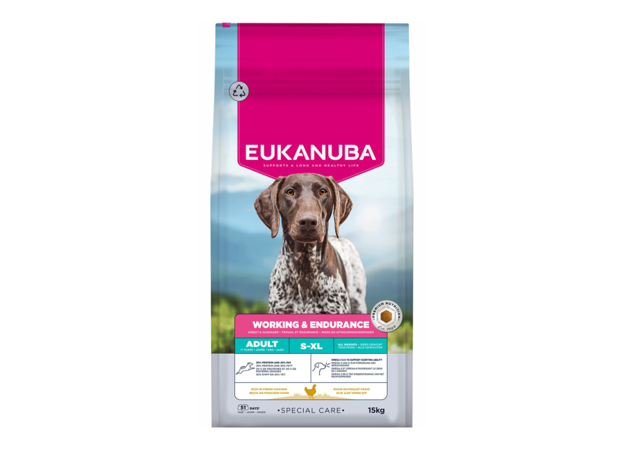 Eukanuba Special Care Working & Endurance Adult – 15 kg