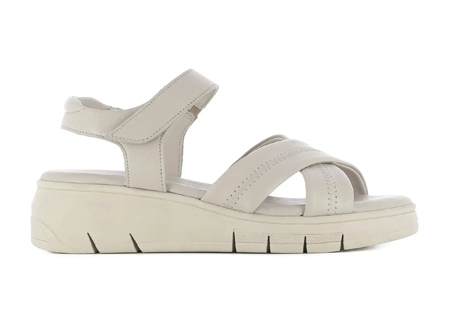 Casas Collection Sandalias de cuña de piel mujer BLOW Casas Collection
