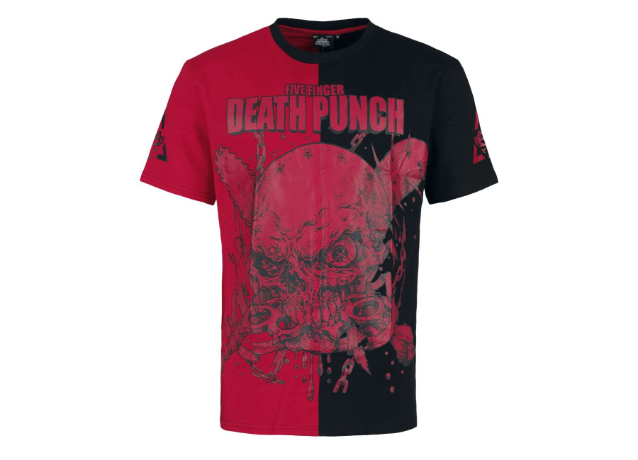 Five Finger Death Punch Camiseta de Five Finger Death Punch – EMP Signature Collection – M XXL – para Hombre – rojo/negro