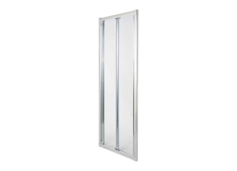 cooke_lewis Mampara de ducha plegable transparente 190x80cm onega
