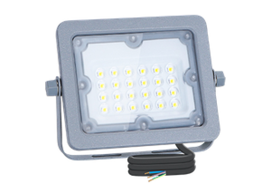 Aigostar Focos Led Exterior, 20W 4000K LED Floodlight Exterior, luz de inundación para exteriores de 1800LM a prueba de agua IP65 para patio, jardín, garajes