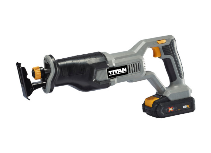 Titan Sierra sable con batería 18v titan